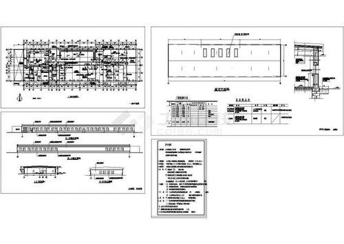 食品加工廠框架結(jié)構(gòu)廠房CAD全套建筑施工圖設(shè)計(jì)解析